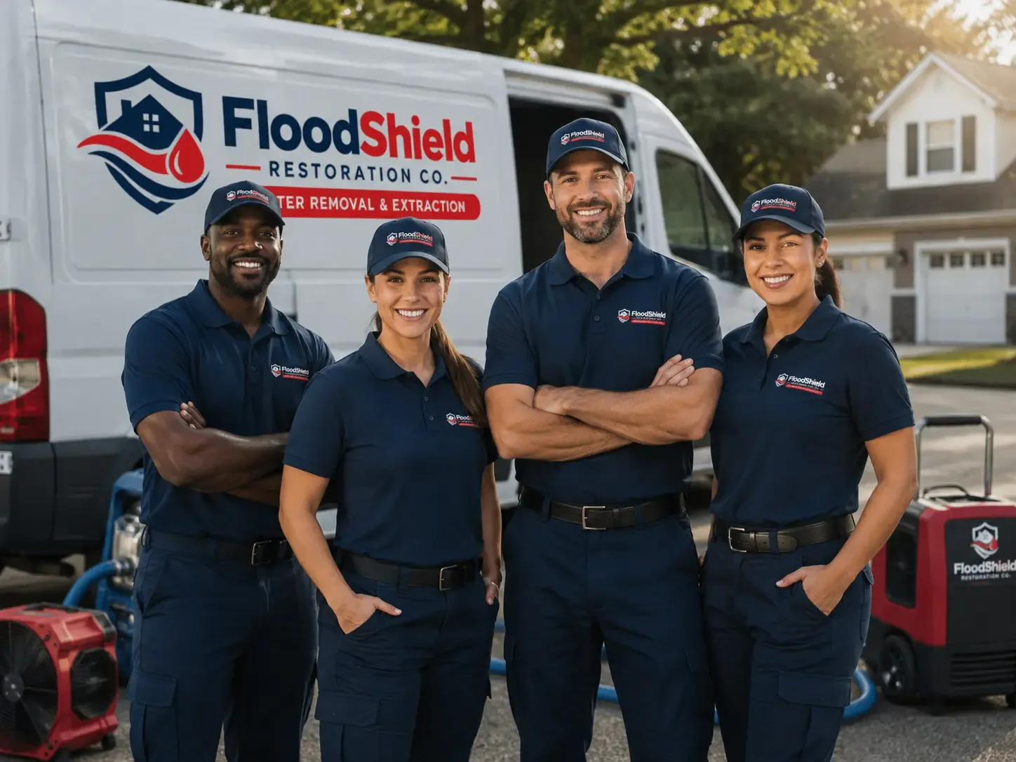 Flood Damage Restoration company in Rule, TX