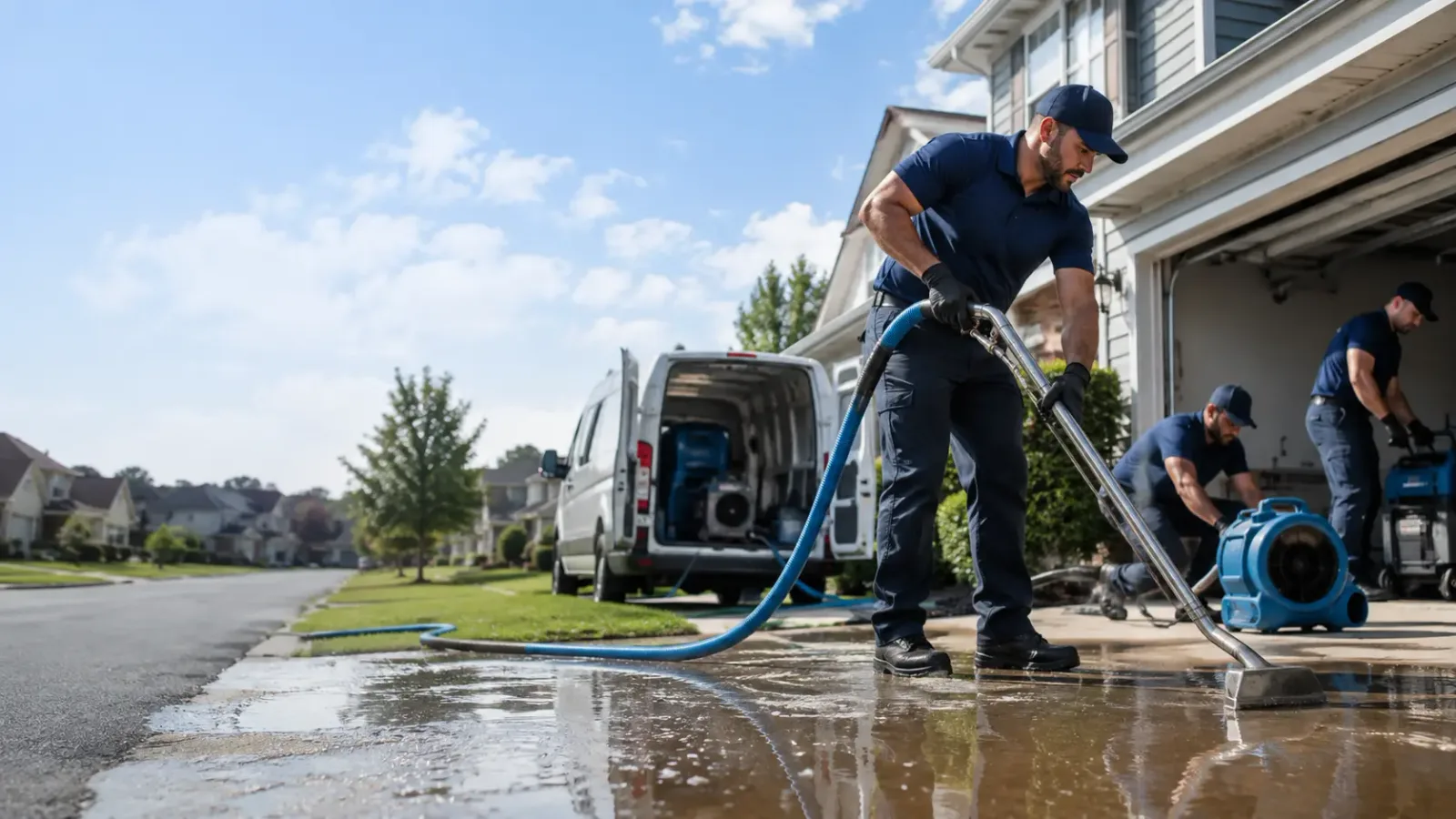 Flood Damage Restoration in Rule, TX